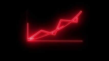 graph on black