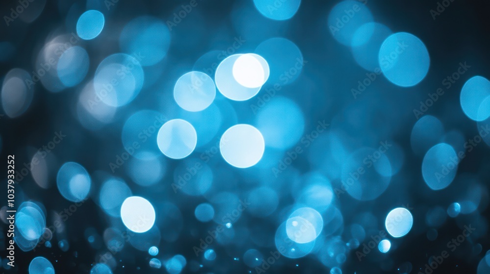 Aufkleber the image is a blue background with many small blue circles scattered throughout