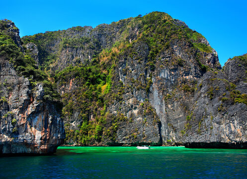 Ko Phi Phi Leh Island, Andaman Sea, Thailand.