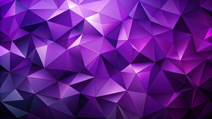 Sophisticated purple abstract polygon backdrop ideal for business banners and product showcases, enhancing visual