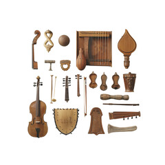 Collection of Vintage Musical Instruments