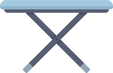 Ironing board with adjustable height, household appliance for ironing textile