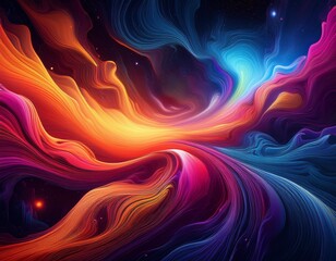 Obraz premium abstract fractal background