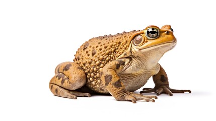 Naklejka premium Toad isolated on white background 