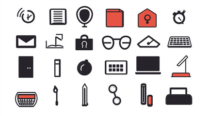 ビジネスイメージのアイコンセット素材集