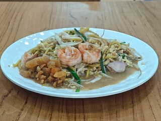 Prawns hokkian noodles