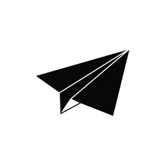 Paper Plane Icon Perfect for Messaging and Communication.