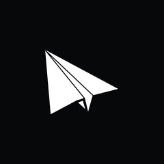paper planes collection. Paper plane icon. Flying paper airplane icon symbol vector.