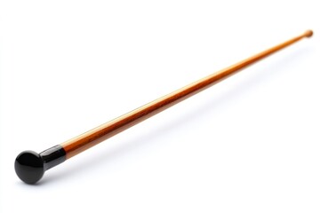 Baton for music conductor tool isolated on white background.