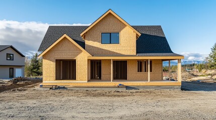 A Canadian technology SIP panel house