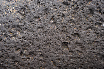 Close up of natural texture, color and shape from Iceland. Beautiful abstract and artistic nature for background.