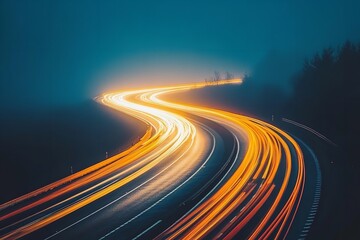 A gorgeously taken long-exposure photo that displays. Generative Ai