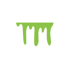 banner dripping green 