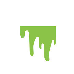 banner dripping green 