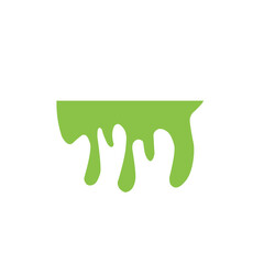 banner dripping green 