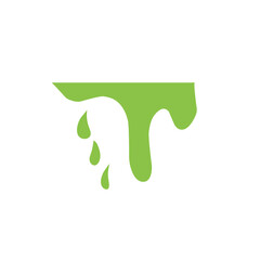 banner dripping green 