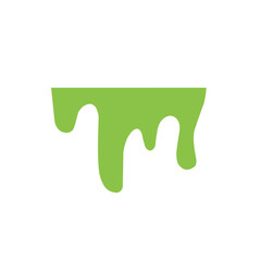 banner dripping green 