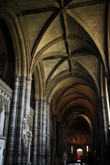 Fototapeta premium Inside the Ely Cathedral - The Cathedral Church of the Holy and Undivided Trinity of Ely - Principal church of the Diocese of Ely - Ely - Cambridgeshire - England - UK