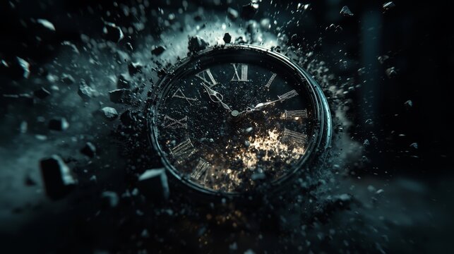 Conceptual Art of Time Passing