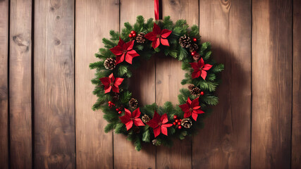 Christmas wreaths, holiday wreath, elegant, classic wreath, winter greenery, pine cone wreath, scrapbooking printable gift wrap, Christmas decor.