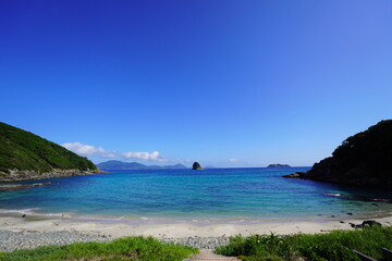 孤島の入り江