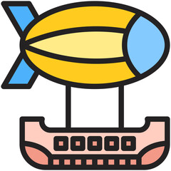 Airship Icon © Mia