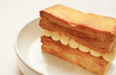 Delectable Crunchy and Buttery Mille Feuille Puff Pastry