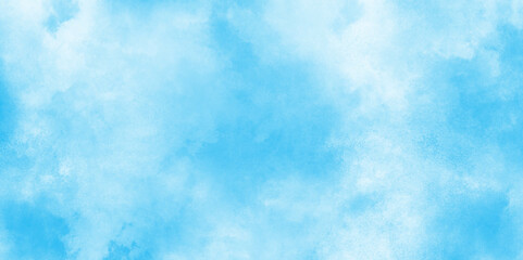 light sky or ocean blue watercolor abstract background, natural cloudy watercolor abstract painting background, Abstract natural and shiny beautiful light blue cloudy sky.	