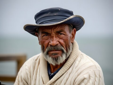 old man with a beard