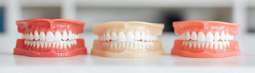 Detailed 3D printing of dental implants in a modern dental clinic, 3D printing technology, dentistry diagnostics