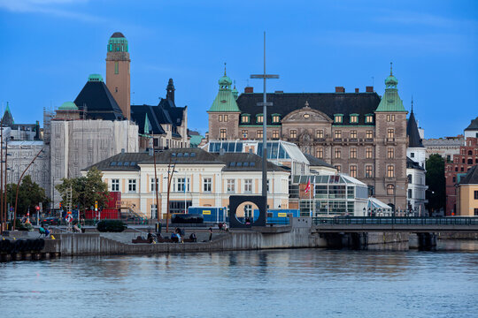 Townhall in Stortorget Square,Old,Town,Skane-County,Malm&ouml;,Sweden,Scandinavia,Europe
