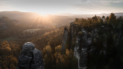 Bastei Sonnenaufgang