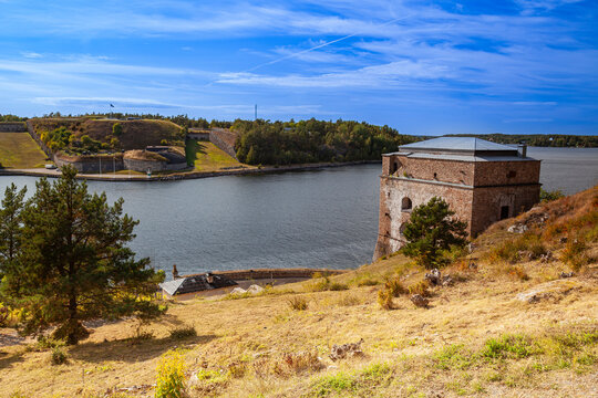Fredriksborg Fortress,  Rind&ouml;, Sweden, Scandinavia, Europe