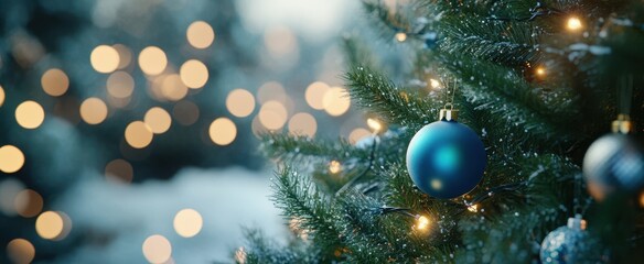 The Christmas Tree with Ornaments