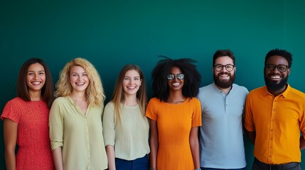 Confident Business Team in Formal Attire with Crossed Arms