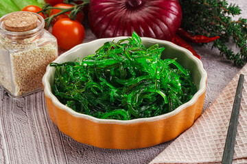 Asian vegan cuisine Chukka salad