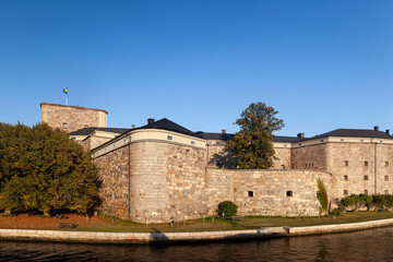Obraz premium Vaxholms Castle,Stockholm archipelago, Stockholm, Sweden, Scandinavia, Europe