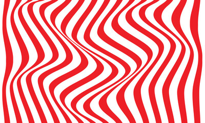 abstract red bold line wave pattern can be used cover, texture, banner.