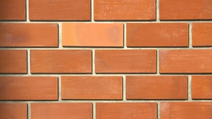 red brick wall background