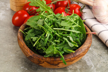 Arugula and spinach mix salad