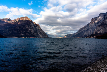 Naklejka premium 2023 12 27 Lecco Como lake 53