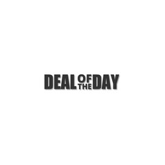 Deal of the day symbol icon isolated on transparent background