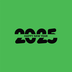 Happy New Year. Happy New Year Celebrations. Happy New Year Vector Illusstrations. 2025 New Year. Advance Happy New Year. Banner, Poster, Thumbnail