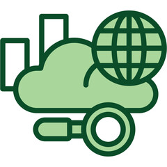 Cloud Analysis Icon