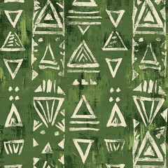 background abstract Sage Green Boho Mud Cloth Pattern