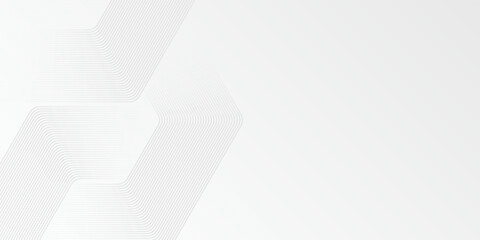 Abstract desktop background, white hexagon geometric design