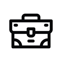 briefcase icon. vector line icon for your website, mobile, presentation, and logo design.