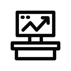 workspace icon. vector line icon for your website, mobile, presentation, and logo design.