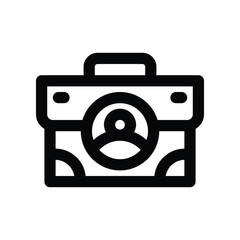 profile icon. vector line icon for your website, mobile, presentation, and logo design.