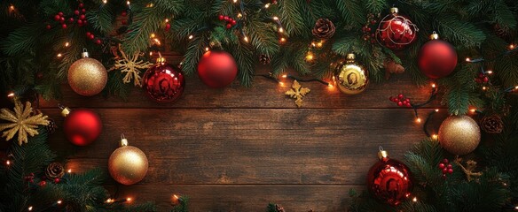 The Christmas Ornament Decoration Scene